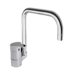 خلاط مطبخ شجرة سليم لاين B0561AA بيد واحدة للتحكم فى المياة بقنطرة عالية متحركة اللون كروم من إيديال ستاندرد