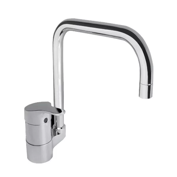 خلاط مطبخ شجرة سليم لاين B0561AA بيد واحدة للتحكم فى المياة بقنطرة عالية متحركة اللون كروم من إيديال ستاندرد