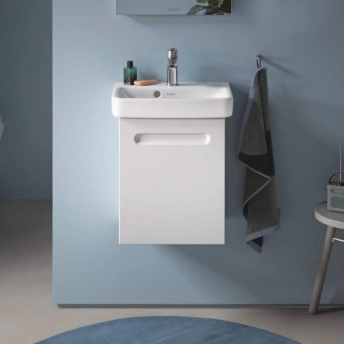 ⁦حوض وش نمبر وان Duravit No 1 اللون أبيض المقاس 45*35 سم من ديورافيت⁩ - الصورة ⁦2⁩