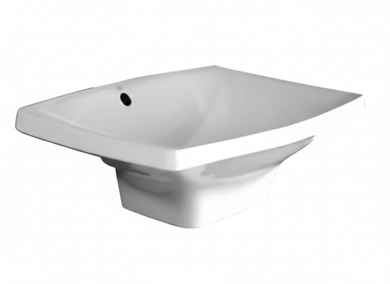 حوض اندبندنت مستطيل G 4160 مقاس 60×45 سم أبيض ايديال ستاندرد