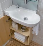 ⁦حوض تونك جست يسار K0703 مقاس 60 سم أبيض ايديال ستاندرد⁩ - الصورة ⁦2⁩