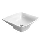 حوض اندبندنت مربع G 4145 مقاس 45 × 45 سم أبيض ايديال ستاندرد