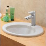 حوض اوفالوكس كونتر توب G 0800 اللون أبيض من ايديال ستاندرد