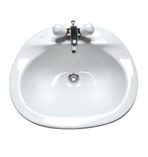 حوض ايزيس G 0600 اللون أبيض من ايديال ستاندرد