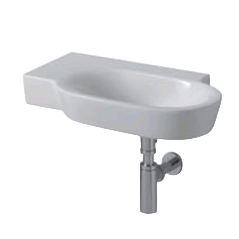 حوض تونك جست يسار K0703 مقاس 60 سم أبيض ايديال ستاندرد