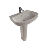 حوض نيو ايسيدرا G286501 G285501 عامود طويل 65 /55سم أبيض ايديال ستاندرد