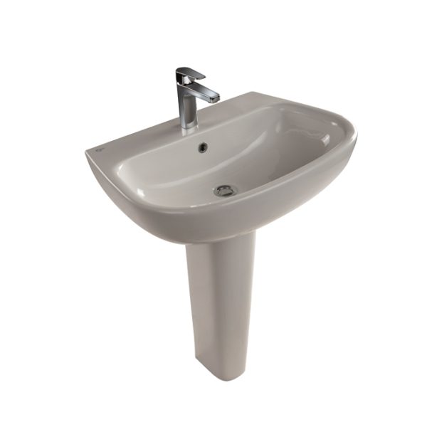 حوض نيو ايسيدرا G286501 G285501 عامود طويل 65 /55سم أبيض ايديال ستاندرد