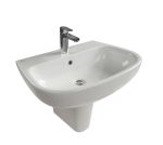 حوض نيو ايسيدرا G286501 G285501 عامود معلق 65 سم أبيض ايديال ستاندرد