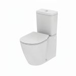 مرحاض كونكت ملاصق للحائط E782101 ذاتي الغلق أبيض ايديال ستاندرد