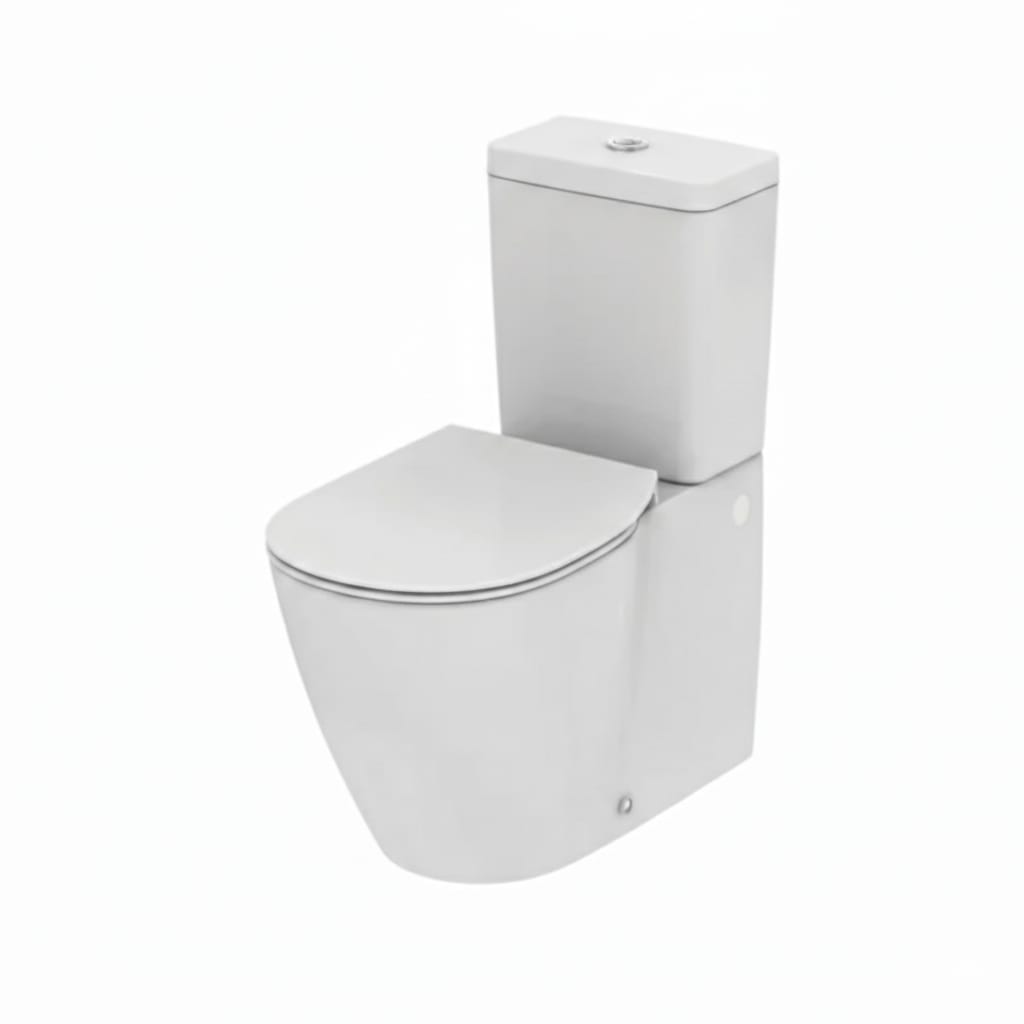 كونكت ملاصق سوفت مرحاض كونكت ملاصق للحائط E782101 ذاتي الغلق أبيض ايديال ستاندرد