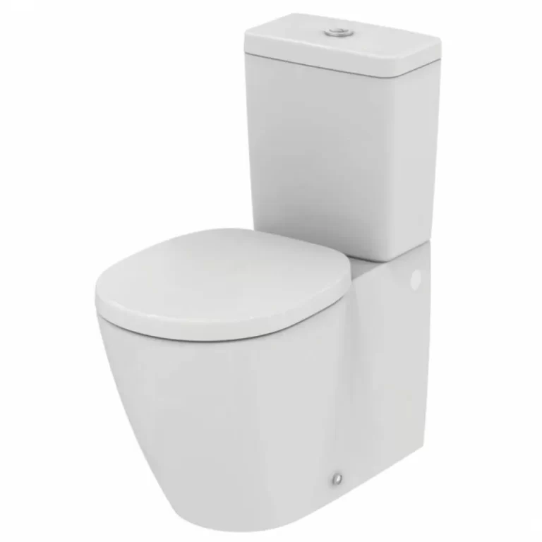 مرحاض كونكت ملاصق للحائط E782101 سيديلي عادي أبيض ايديال ستاندرد