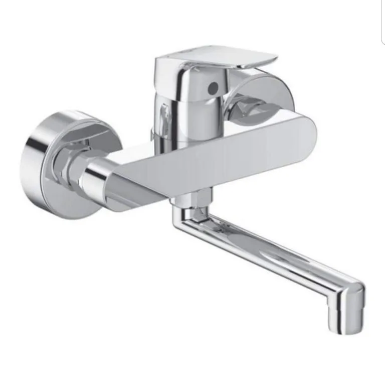 خلاط مطبخ حائطى سيرافليكس B1730A (BC959AA) اللون كروم من إيديال ستاندرد يثبن في الحائط 