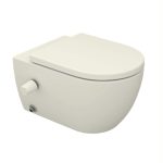 مرحاض معلق فيجا اللون برجامون سيديلي ذاتي الغلق من سانيبيور