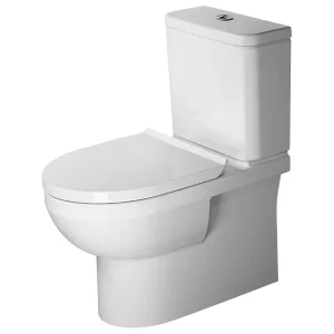 مرحاض نمبر وان Duravit No 1 ملاصق للحائط سيديلى عادي اللون أبيض من ديورافيت