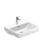 حوض موبيليا نمبر وان Duravit No 1 اللون أبيض المقاس 55*46 سم من ديورافيت