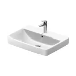 حوض موبيليا نمبر وان Duravit No 1 اللون أبيض المقاس 65*46 سم من ديورافيت