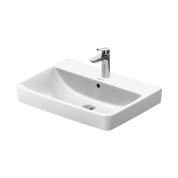 حوض موبيليا نمبر وان Duravit No 1 اللون أبيض المقاس 65*46 سم من ديورافيت