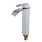 خلاط حوض وش Waterfall كروم لامع ديكور ارتفاع 30 سم