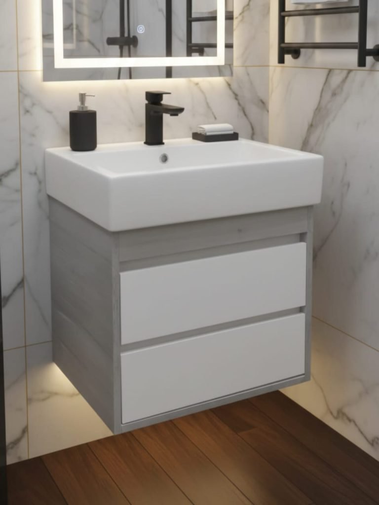 وحدة حمام بورديوم 60 سم