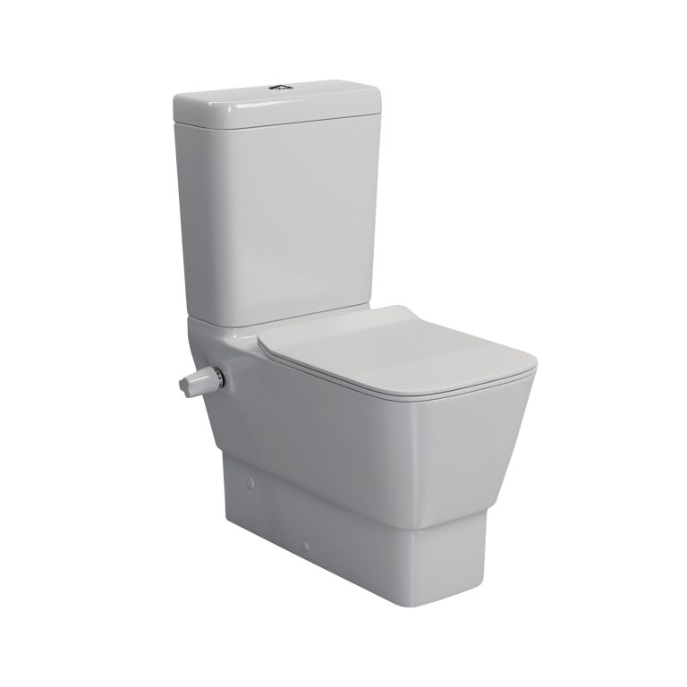 مرحاض تريند سيديلي ذاتي الغلق اللون أبيض من ليسيكو