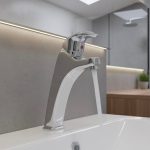 خلاط حوض حمام اليت جولد GOLD 203 هاند ميكسر نيكل