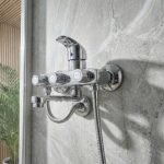 خلاط بانيو راديو جولد RADIO Mixer متعدد 3 مخرج B01