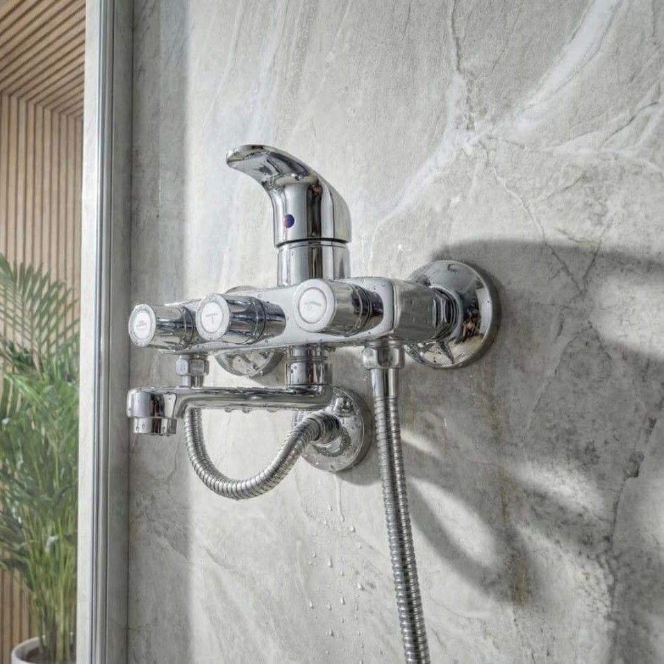 خلاط بانيو راديو B01 خلاط بانيو راديو جولد RADIO Mixer متعدد 3 مخرج B01