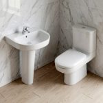 طقم حمام بلايا (PLAYA) أيديال ستاندرد الأكثر مبيعا مرحاض بالدش و الماكينة و المقبض و حوض 55/65 عامود طويل