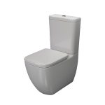 مرحاض ماتريكس مربع سيديلي ذاتي الغلق اللون أبيض من ليسيكو