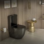 مرحاض ماتريكس دائري ليسيكو سيديلي ذاتي الغلق إسود