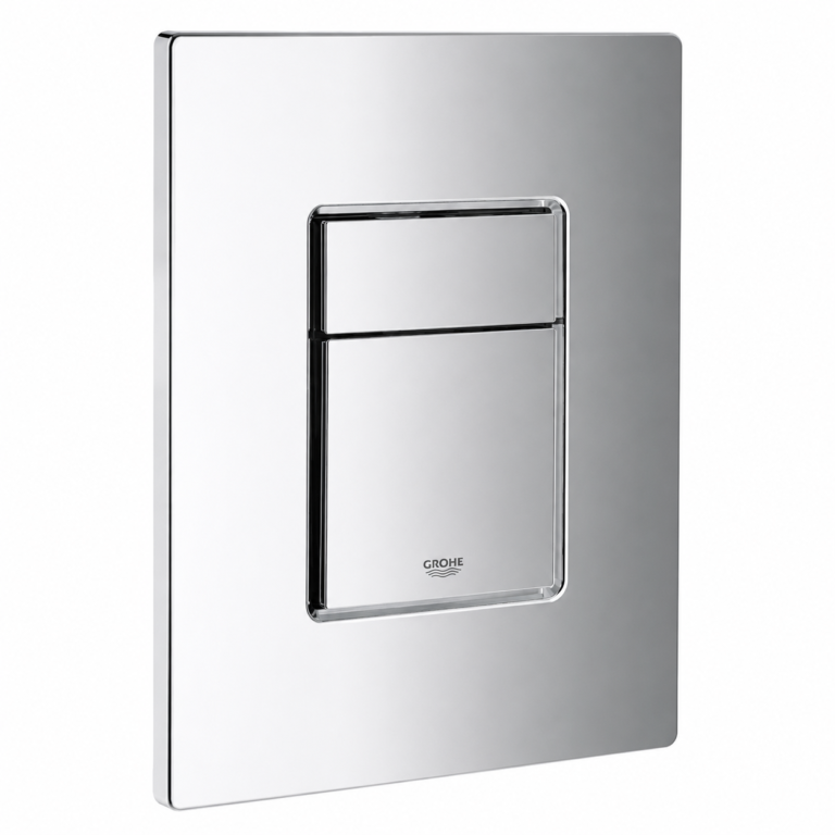 وش خزان دفن جروهي فضي مربع GROHE 38732000 Skate Cosmopolitan Flush Plate