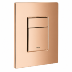 وش خزان دفن روزجولد لامع جروهي مربع GROHE 38732DA0 warm sunset Flush Plate