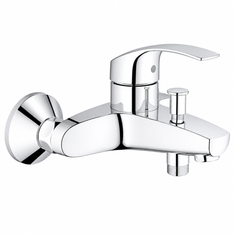 خلاط الدش-البانيو يوروسمارت بالمحول من جروهي 3330020A GROHE EUROSMART